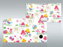 NEW 4pcs vinly decal Skin Sticker Cover for Ninten