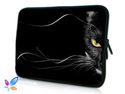 COOL Cat face 11.6" 12" 12.1" Laptop Soft Bag Netb