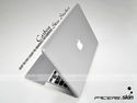 Silver Carbon Fiber Case Skin Sticker 4 MacBook Pr