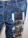 DSQUARED MENS F.C BARCELONA GOLD EDITION JEANS 201