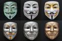 6 x V for Vendetta Movie Adult Guy Fawkes Costume 