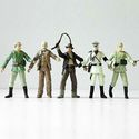 New Indiana Jones Action figure 5 PCS Set Type A H