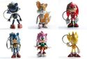 SONIC THE HEDGEHOG CLASSIC COLLECTIBLE 6MINI FIGUR