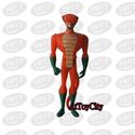 DC JLU JLA JUSTICE LEAGUE UNLIMITED COPPERHEAD FIG