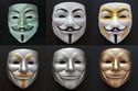 6 x V for Vendetta Movie Adult Guy Fawkes Costume 