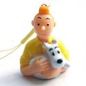 The Adventures of Tintin Figure Phone Strap Key Ri