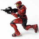 HALO RED SPARTAN SOLDIER RIFLE SHOOT STYLE HOT,NEW