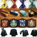 Multi Harry Potter Gryffindor Neck Tie,Scarf,Robe 