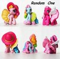 1*MY LITTLE PONY HORSE ANIMAL PINK FIGURE TOY LOOS