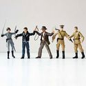 New Indiana Jones Action figure 5 PCS Set Type C H