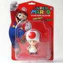 SUPER MARIO BROTHERS BROS TOAD EYE MUSHROOM FIGURE