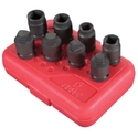 8PC 1/2""DR PIPE PLUG SOCKET SET
