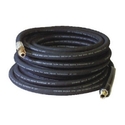 3/8""x50'3000#Blk Rbr PW Hse Cpld MPT x MPT Swivel