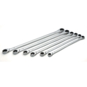 6 pc Extra Long Double Box Metric Ratcheting Wrenc