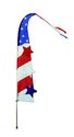 Patriotic Yard Flag Set - Americana