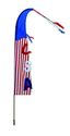 Patriotic Yard Flag Set - Americana