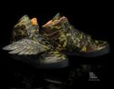 Adidas JEREMY SCOTT  camo wings size 4.5  5  5.5  