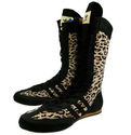 Adidas ObyO Jeremy Scott Boxing Champ Boots Leopar