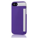 Incipio iPhone 5 Stowaway&trade; Case - Purple / W