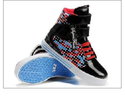 Justin Bieber Supra TK Society Black/Red-White Gir