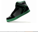 Justin Bieber Supra Vaider Black/Green-Green Boy's