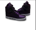 Justin Bieber Supra TK Society Pueple-White Boy's