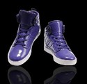 Justin Bieber Supra Skytop III Shoes Purple / Whit