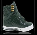 Justin Bieber Supra Skytop I Dark Green Patent