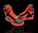 Justin Bieber Supra TK Society Shoes Orange / Blac