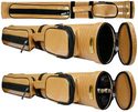 Sterling Brown Designer Pool Cue Case for 2 Cues