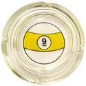 9 Ball Glass Ash Tray