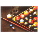 Antique Billiards Print