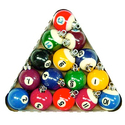 Pool Ball Christmas Ornaments