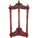 Sterling 12 Cue Mahogany Floor Stand