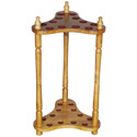 Sterling 12 Cue Solid Oak Floor Stand