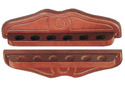 Sterling 6 Hole Designer Mahogany Cue Rack
