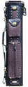 Sterling Black and Brown Pro Pool Cue Case for 3 B