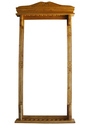 Sterling Deluxe Colonial 10 Cue Solid Oak Wall Rac
