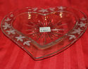 Huge!~13"~Mikasa Garden Terrrace Heart Platter~In 