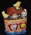 Noah's Ark Cookie Jar~Small~Perfect for Animal Coo