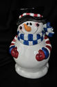 Snowman Cookie Jar - Gibson Snowman Joy-In the Box