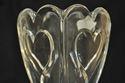 Heart Vase~Deplomb Crystal ~24% Lead~8 1/2" High~P