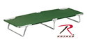 2 Olive Drab Camp Cots