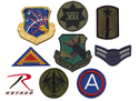100 Count Military Patch Assortment