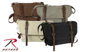 Explorer Shoulder Bag w/Leather Accents Brown