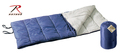 Navy Blue Nylon Sleeping Bag Navy Blue