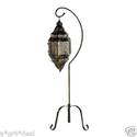 HANGING MOROCCAN CANDLE LANTERN & LANTERN STAND**N