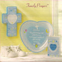 "BABY BOY PRAYER" WALL CROSS PLAQUE**NIB