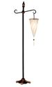 Unique**SPIRAL FLOOR LAMP & SPIRAL SHADE**NIB