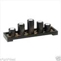 ZEN**REAL RIVER ROCK QUINTET TEALIGHT CANDLE HOLDE